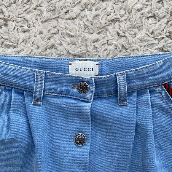 Gucci girls  denim skirt - Picture 4 of 11